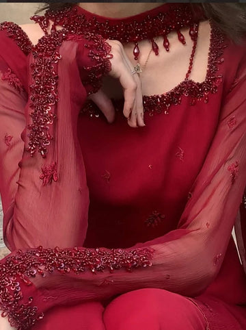 Rose wood luxure suit